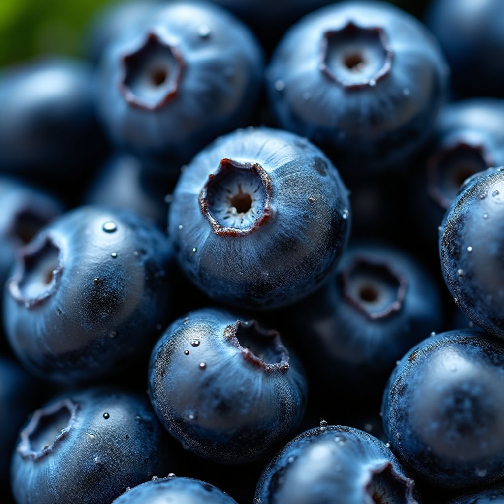 Fresh blueberries from our farms