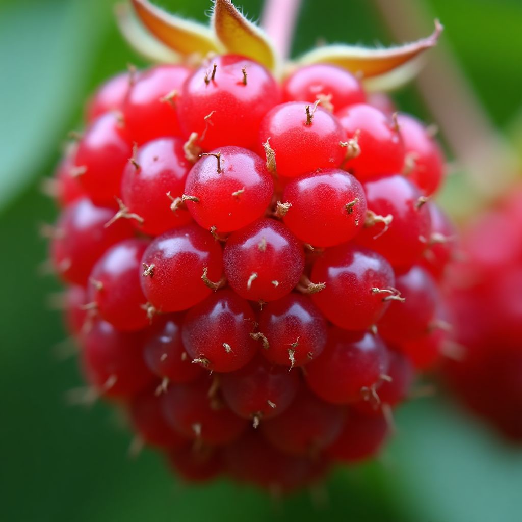 Fresh raspberries from our farms